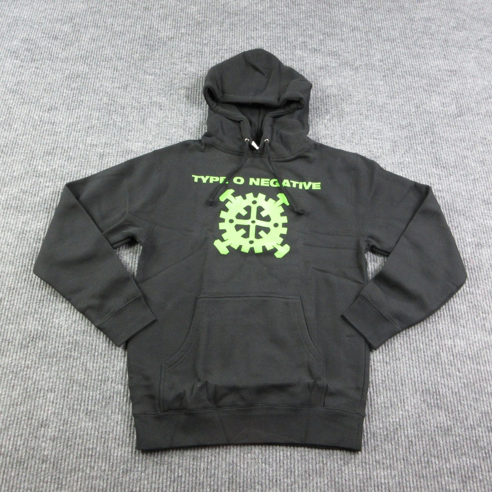 Independent Trading Company Hoodie Mens S Black Type O Negative Gear-Nut NWOT